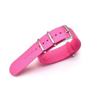 Vente chaude Nylon Toile Rayé Côtelé Tissé <span class=keywords><strong>Bracelet</strong></span> De <span class=keywords><strong>Montre</strong></span> Ceinture De Sécurité Bracelets De Poignet 12 14 16 18 <span class=keywords><strong>20</strong></span> 22 24 <span class=keywords><strong>Mm</strong></span> Sangles En <span class=keywords><strong>Tissu</strong></span> - Product Image 2