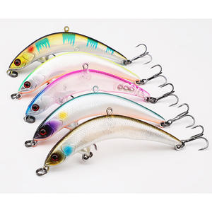 Leurre de pêche flottant pour eau douce et mer, Minoan, courbé, incurvé, flexible, Jackall Pikupiku 65/<span class=keywords><strong>78</strong></span> - Product Image 1