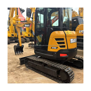 Sany 35 Mini-pelle sur chenilles d'occasion de 3.5 tonnes avec moteur Cummins Excavatrice sur chenilles en bon état à vendre Composants de base PLC - Product Image 2