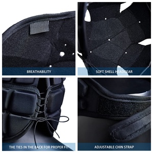 หมวกกันกระแทกแบบนิ่มสำหรับฟุตบอลแบบซอฟต์เชลล์ 7v7 รักบี้ ซอคเกอร์  พร้อมแผ่นรองศีรษะ ปรับขนาดได้ สำหรับเด็ก วัยรุ่น และผู้ใหญ่ - Product Image 6