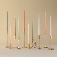 40 couleurs, bougies coniques de 30 cm, longues, de style européen, pour la décoration de la maison, les banquets, les mariages