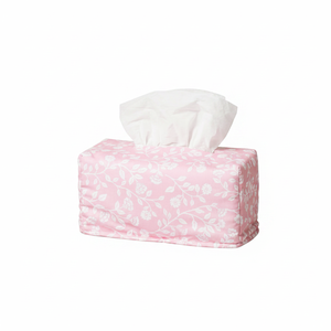 Patterned Quilted Pink <b>Tissue</b> Cover for Each <b>Tissue</b> Box - Product Image 2