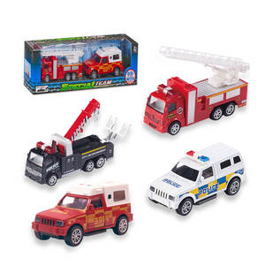 Nueva llegada Die Cast Police Car Toys Car Model 1/64 <span class=keywords><strong>Hot</strong></span> Free <span class=keywords><strong>Wheels</strong></span> Pull Back Vehicle Die Cast Metal Cars Juguetes coleccionables - Product Image 1