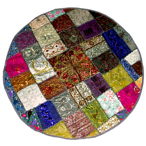 Belle main brodée à la main perlée Patchwork meilleure qualité collection prix de gros designer fait main - Product Image 1