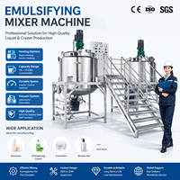 Réservoir de mélange en acier inoxydable avec agitateur savon liquide faisant la machine mélangeur cosmétique faisant la machine