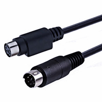 Mini DIN 6-polige männliche Buchse Audio kabel Kupfer leiter PE-Isolierung Anschließen von Harman Kardon Main Sub-Lautsprechern für die Industrie