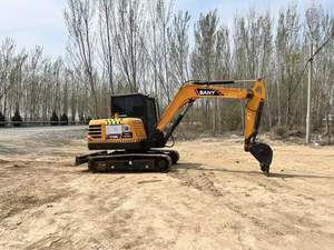 รถขุดตีนตะขาบ Sany SY60C มือสอง ขนาด 6 ตัน พร้อมห้องโดยสาร ใบมีดดันดิน สำหรับงานก่อสร้างและจัดสวน - Product Image 5
