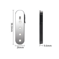 Lumière d'avertissement de porte de voiture, éclairage de courtoisie, anti-collision, sans fil, lampe décorative automatique, éclairage de bienvenue pour BMW