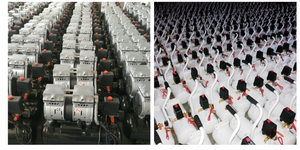 Compresor <span class=keywords><strong>de</strong></span> <span class=keywords><strong>aire</strong></span> industrial 30L Compresor <span class=keywords><strong>de</strong></span> <span class=keywords><strong>aire</strong></span> <span class=keywords><strong>de</strong></span> <span class=keywords><strong>50</strong></span> <span class=keywords><strong>litros</strong></span> 2 cilindros 1200w Compresor <span class=keywords><strong>de</strong></span> <span class=keywords><strong>aire</strong></span> silencioso sin aceite - Product Image 5