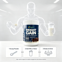 Polvo para Aumentar de Peso, Proteína de Suero, Soporte Muscular, Alto Contenido de Proteínas, Suplemento de Nutrición Deportiva, OEM, Marca Privada, Venta al Por Mayor, Personalizado