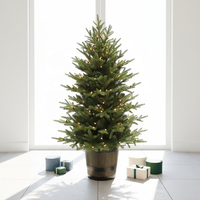 2026 Neues Design Hochwertiger Künstlicher Weihnachtsbaum für Innenräume 3ft-8ft Stehender Künstlicher Weihnachtsbaum