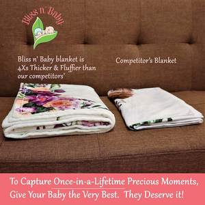 Gran oferta, manta de hito mensual para recién nacido de doble capa de ballena personalizada gruesa de lujo de alta calidad para bebé - Product Image 2