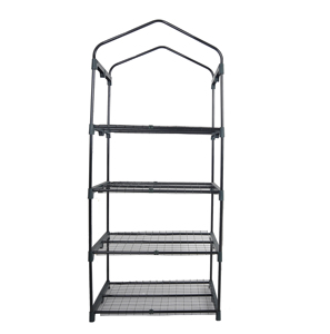 <span class=keywords><strong>Serre</strong></span> de jardin portable à 4 niveaux <span class=keywords><strong>Mini</strong></span> <span class=keywords><strong>serre</strong></span> verte avec porte à fermeture éclair pour l'intérieur et l'extérieur Couverture <span class=keywords><strong>transparente</strong></span> en PVC - Product Image 2