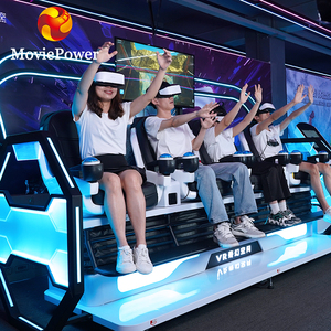 Thương mại VR khu trò chơi mô phỏng rạp chiếu phim 6 loại 3D 4D 5D <span class=keywords><strong>6D</strong></span> 7D rạp chiếu phim 12D ghế chuyển động VR trò chơi mô phỏng cho công viên chủ đề VR - Product Image 3