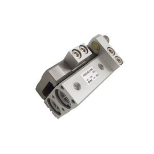 Cilindro Deslizante SMC MXQ, Serie MXQ25-20CS-0-M96L, Cilindro Neumático con Cuerpo de Aluminio - Product Image 3