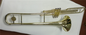 <span class=keywords><strong>Trombone</strong></span> en Do avec pistons laqués or - Product Image 6