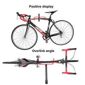Supporto <span class=keywords><strong>da</strong></span> Parete per Biciclette, <span class=keywords><strong>Portabici</strong></span> <span class=keywords><strong>Doppio</strong></span> Pieghevole, Capacità di Carico 30kg - Product Image 5