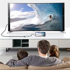 2-in-1 USB-C Hub mit 2 Anschlüssen, Dual HDTV 4K 60Hz, Dual-Bildschirm-Erweiterung, Typ-C Dockingstation zu HDTV Adapter Konverter für <span class=keywords><strong>Computer</strong></span> - Product Image 4