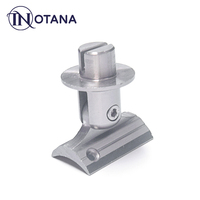 Accessoires de mains courante en aluminium de haute qualité pour pièces de tuyaux carrés