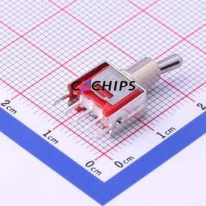 2MS1T2B2VS2QES Toggle Switch Through hole Component (THT) Switch Single Pole Double Throw 300000 3A 120V - Product Image 1