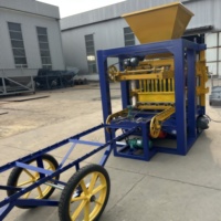 Machine à blocs de béton QT4-24 pour applications de moules personnalisées
