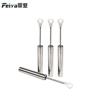 Amortisseur hydraulique sur mesure en acier galvanisé inoxydable - Silencieux pour poubelles métalliques et armoires de cuisine