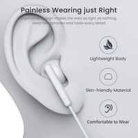 Écouteurs filaires de type C de qualité MFi, écouteurs intra-auriculaires avec micro et contrôle du volume pour iPhone 15 16 Series, écouteurs filaires USB-C