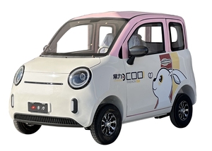 Scooter Eléctrico con Cabina Completamente Cerrada para Adultos, Conducción por el Lado Izquierdo, 30 km/h - Product Image 2