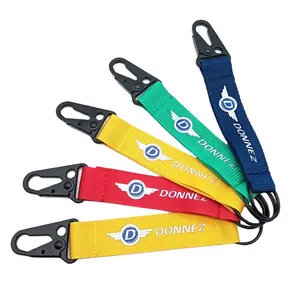 Tùy Chỉnh Cổ Tay Ngắn Dây Đeo Carabiner Dây Buộc Keychain Với Logo Tùy Chỉnh, Điện Thoại Dây Buộc, Xe Dây Đeo Cổ Tay