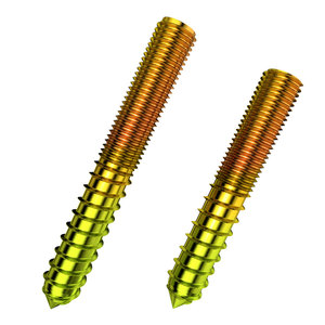 Vis de fixation pour meubles en bois, double extrémité, pour accrocher des objets sur le bois - Product Image 2