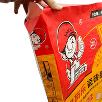 Custom Eco-Friendly Bag Block Bottom Kraft Paper Valve Bag Packing Tile Adhesive Multiwall Paper Bag 2ply/3ply+PE