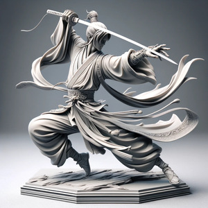 Figurines d'action imprimées en 3D FDM SLA personnalisées de haute qualité Services d'usinage pour l'impression en 3D de personnages de prototypage rapide - Product Image 2