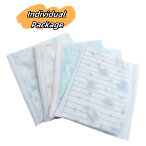 Wholesale Custom Waterproof <strong>Disposable</strong> Baby <strong>Bib</strong> for Feeding Portable Nonwoven Durable Breathable for Toddlers - Product Image 3