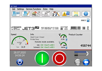Hoogwaardige Lei JET3up Gerenoveerde Continue Inkjet Printer CIJ Industriële Printmachine
