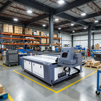 Impresora UV de Cama Plana 2513 con Certificación CE, Precio Directo de Fábrica, Industrial, para Flex, Acrílico, Vidrio, Madera, Metal, Automática, 3 Años de Garantía