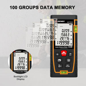 Прямая поставка с завода, цифровая измерительная лента 4 в 1, лазерный измерительный инструмент, измеритель расстояния, лазер для инженерных измерений - Product Image 5