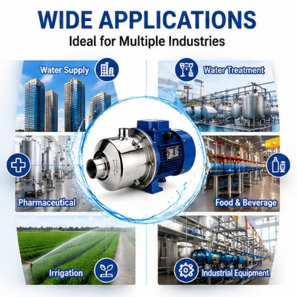 DW Portable High Pressure DC Water Pump - Stainless Steel Self-Priming Silent Booster Pump · image 4