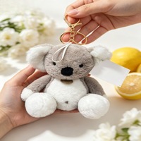Porte-clés en peluche personnalisé de haute qualité, pendentif en peluche sur mesure, fabricant professionnel de jouets en peluche, styles variés