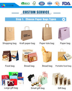 Sacs en papier de luxe avec poignées <span class=keywords><strong>et</strong></span> ruban, logo imprimé estampé or, sacs cadeaux noirs personnalisables pour promotions - Product Image 4