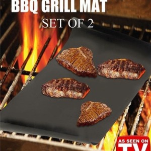 Alfombrilla para parrilla de barbacoa, antiadherente, 33x40cm, para asar al aire libre, accesorio de cocina - Product Image 2