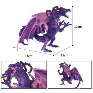 ألعاب من الراتنج البلاستيكي المعتمد EN71 للأطفال تشمل تنين الجحيم وهدايا ديناصور ريكس - Product Image 6