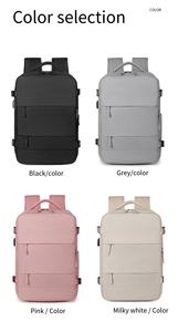 Mochila Impermeable Duradera y Ligera para Portátil, Bolso de Cabina de Avión <span class=keywords><strong>40x25x20</strong></span>, Equipaje de Mano Debajo del Asiento para <span class=keywords><strong>Viaje</strong></span> - Product Image 2