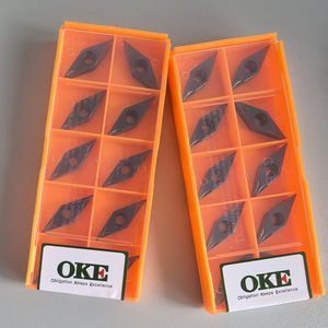 Plaquettes de coupe CNC VBMT160404-OTM OP1315, outils de tournage en carbure HSS pour tour de marque, revêtement PVD/PCD/CVD, dureté HRC83 - Product Image 3