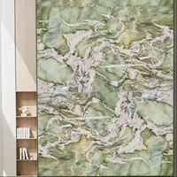 Dalles de quartzite de rêve sauvage aiguisées Carreaux Verde Brésil Pierre verte naturelle pour panneaux muraux Revêtement de sol de luxe et comptoirs de cuisine
