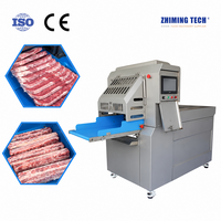 Machine de découpe de viande congelée à traitement rapide, prête à l'emploi en usine, pour boucheries (viande de bœuf, de porc, tranches de steak)
