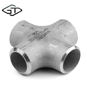 Bán Sỉ Thép Không Gỉ 2205 904L 347L 316Ti 316L <span class=keywords><strong>304L</strong></span> Ổ Cắm Vệ Sinh Mối Hàn Ngang Thẳng Giảm Chéo 5 Năm Chiều - Product Image 3