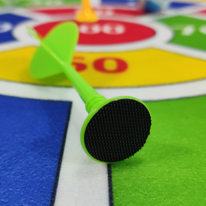 Papan panah kain empuk lipat anak-anak, mainan pesta dalam ruangan luar ruangan 29 "dua sisi dengan 12 bola lengket - Product Image 6