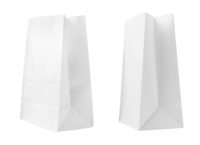 Pochette déjeuner en papier kraft brun imprimé de logo personnalisé sacs à emporter sulfurisés de qualité alimentaire pour la boulangerie pain sandwich