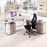 Scrivania da Ufficio Moderna per Manager, Tavolo da Lavoro Contemporaneo per Dipendenti, Postazione Computer per Arredamento Ufficio