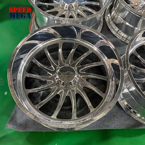 ล้อฟอร์จแบบ 2 ชิ้นสั่งทำพิเศษ ขนาด 15 18 20 22 24 26 นิ้ว ล้อหรู 5x114.3 5x130 6x139.7 สำหรับ Impala Monte Carlo - Product Image 1